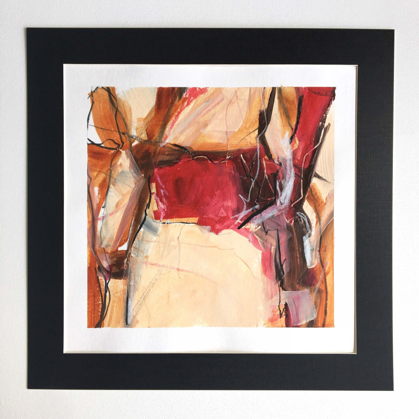 Nude I - Female Abstract - Wall Art - Online Art Gallery - Bridget Bradley