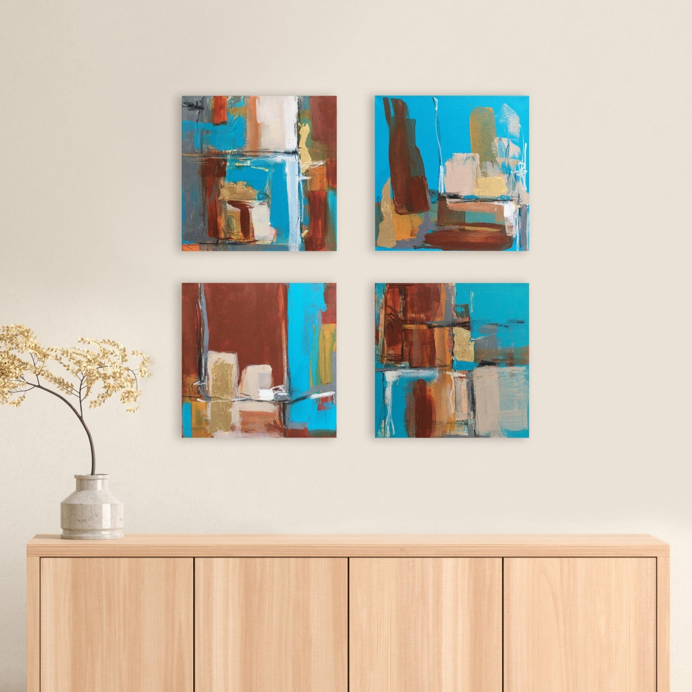 Abstract painting ABSTRACT LANDSCAPE 4