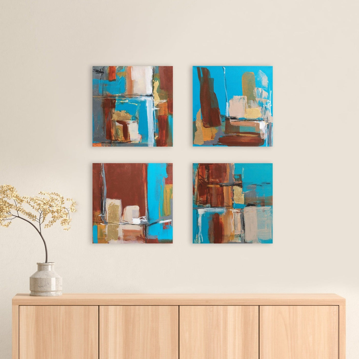 Abstract painting ABSTRACT LANDSCAPE 2