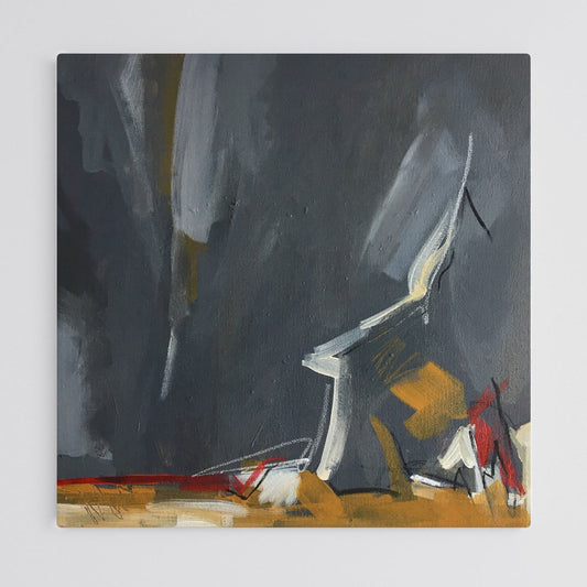 Abstract painting THE HIGHLIGHT OF THE STORY