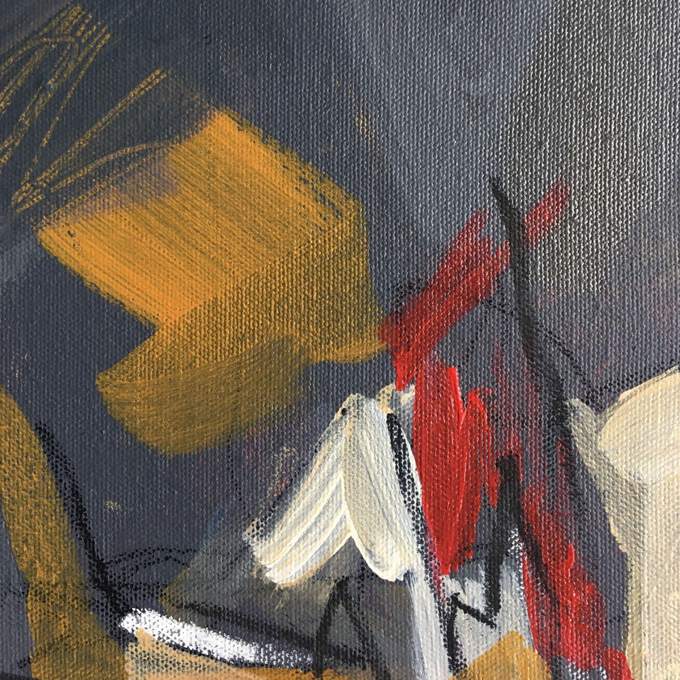 Abstract painting THE HIGHLIGHT OF THE STORY