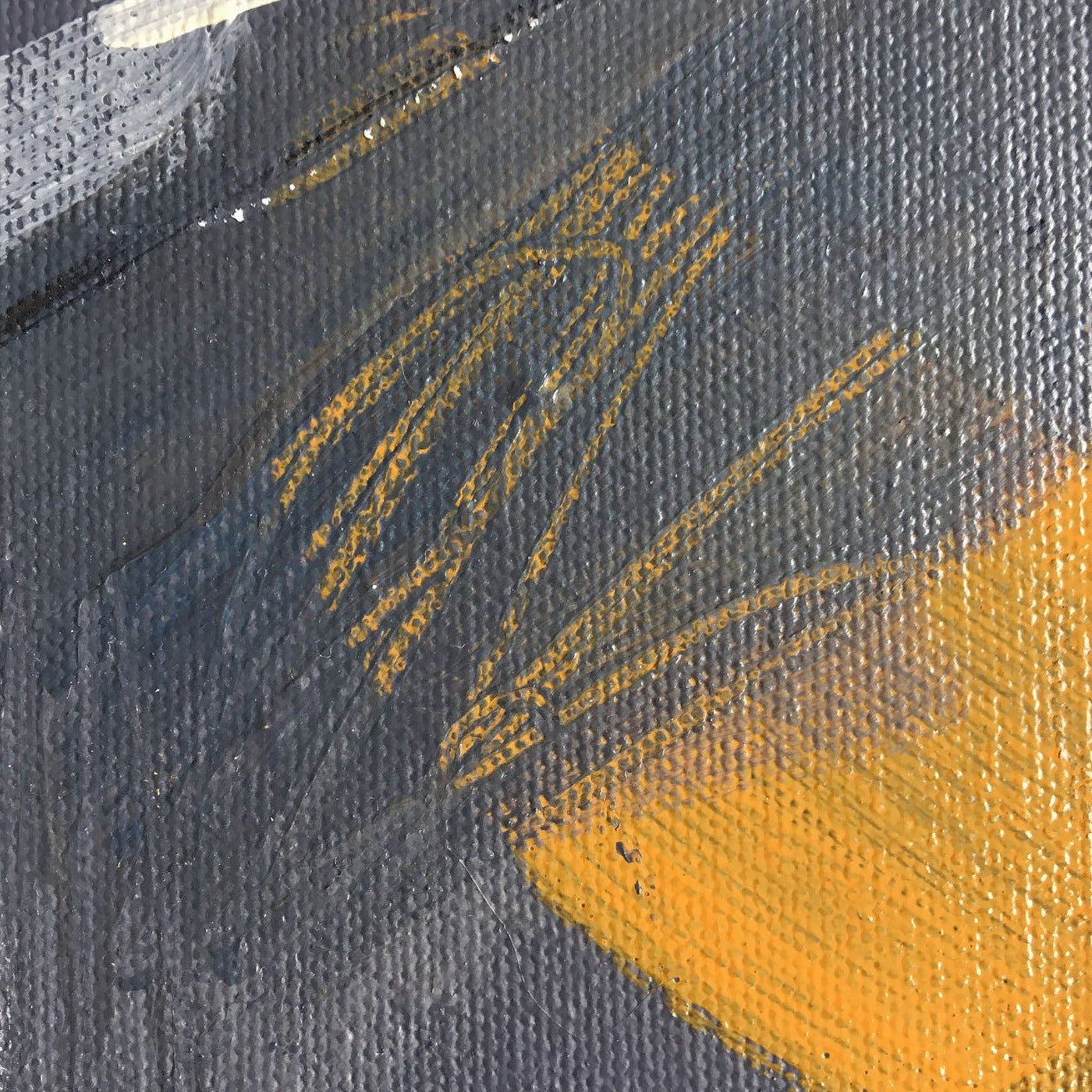 Abstract painting THE HIGHLIGHT OF THE STORY