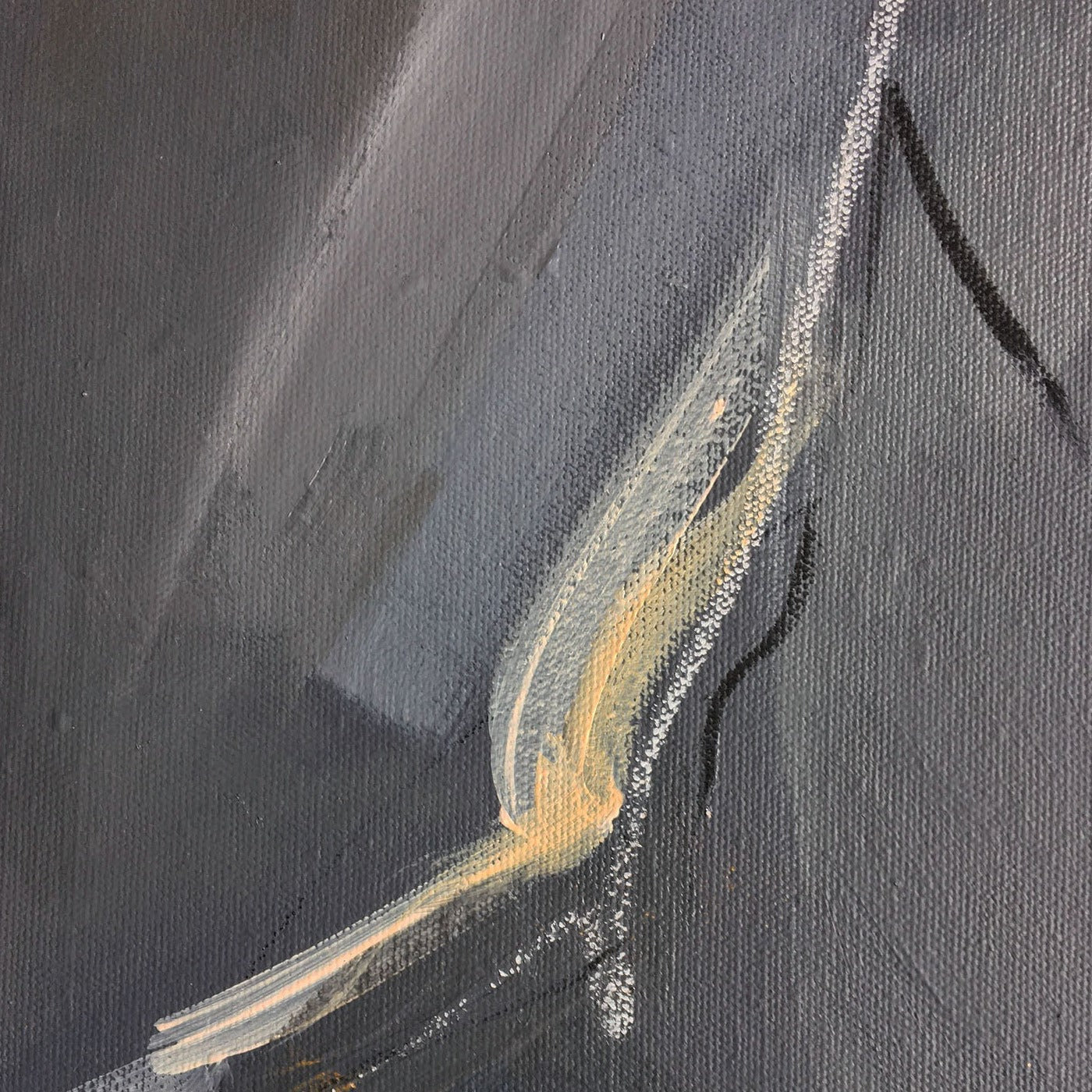 Abstract painting THE HIGHLIGHT OF THE STORY