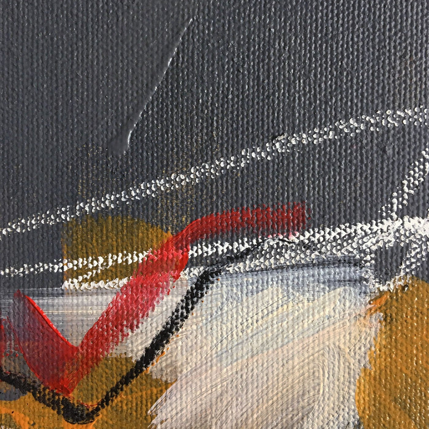 Abstract painting THE HIGHLIGHT OF THE STORY